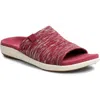 Revitalign Vanessa Slide Sandal In Rumba Red