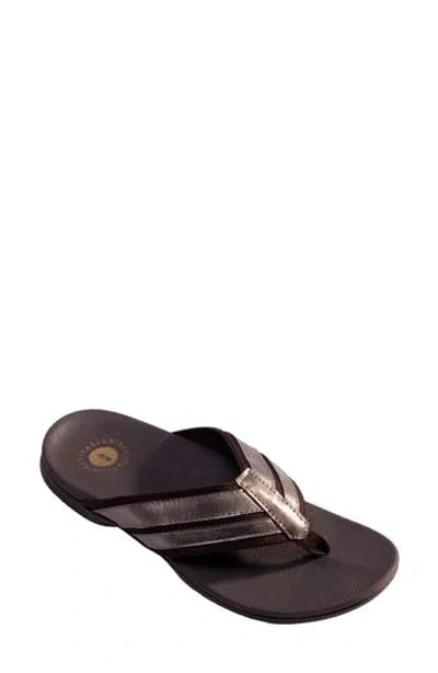 Revitalign Webbed Orthotic Flip Flop In Multi