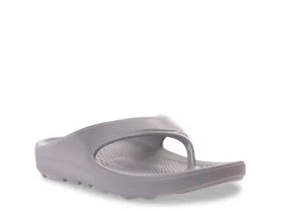 Revitalign Wide Width Fusion Energy Sandal In Gray