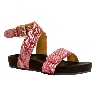 Revitalign Women's Swell Tibetan Sandals In Red