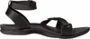 Revitalign Women's Webbed Sandal In Black In Black