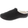 Revitalign Womens Faux Fur Lined Clogs In Black