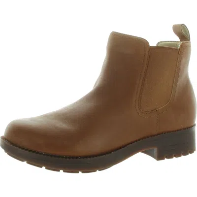 Revitalign Womens Stretch Leather Chelsea Boots In Multi