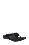Revitalign Yumi Bvi Flip Flop In Black