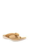 Revitalign Yumi Bvi Flip Flop In Brown