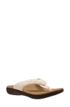 Revitalign Yumi Bvi Flip Flop In White