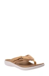 Revitalign Yumi Northfork Flip Flop In Brown
