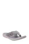 Revitalign Yumi Northfork Flip Flop In Gray