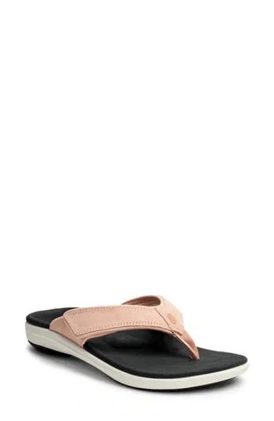 Revitalign Yumi Water Resistant Flip Flop In Pink