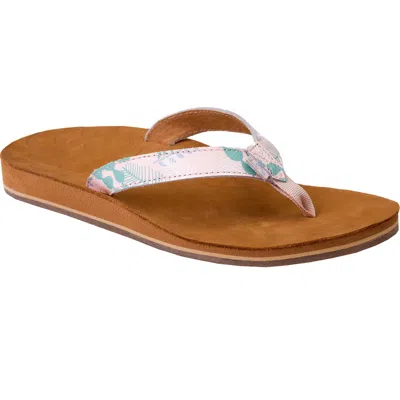 Revitalign Zuma Orthotic Flip Flop In Brown