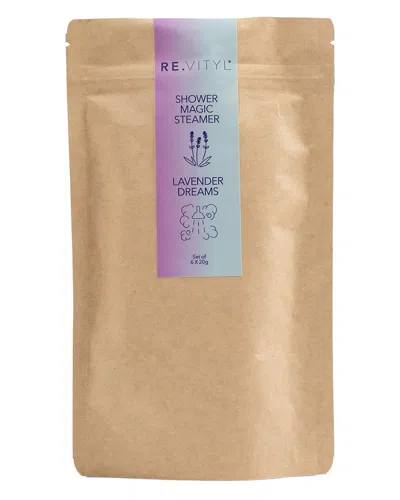 Re.vityl Set Of 6 Shower Magic Lavender Shower Steamers