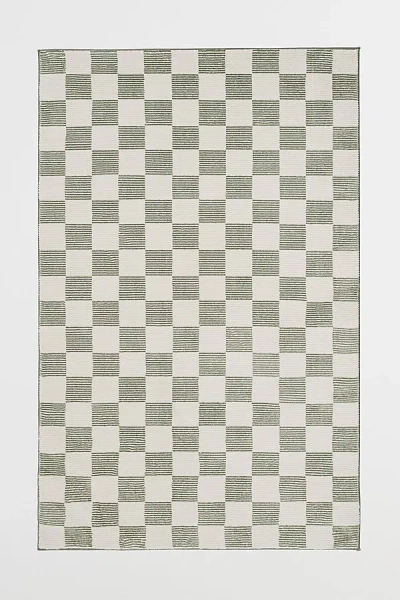 Revival Gambit Washable Rug In Evergreen At Urban Outfitters