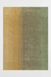 Revival Golden Hour Hand-loomed Wool Rug In Green At Urban Outfitters