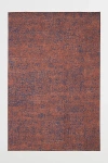 Revival Pixel Washable Rug In Rust At Urban Outfitters