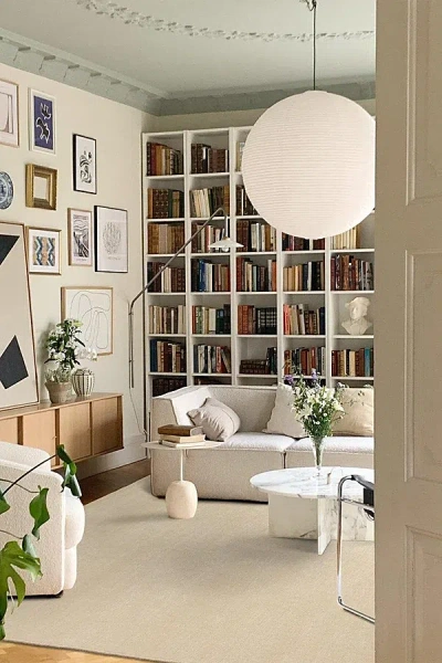 Revival Ridge Hand-loomed Wool Rug In Cream At Urban Outfitters In Neutral