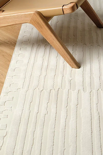 Revival Soloba Washable Rug In Bone Beige At Urban Outfitters