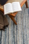 Revival Stonewash Recycled Denim Flatweave Rug In Blue At Urban Outfitters