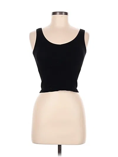 Pre-owned Revival Tank Top Black Strapless Neckline Tops