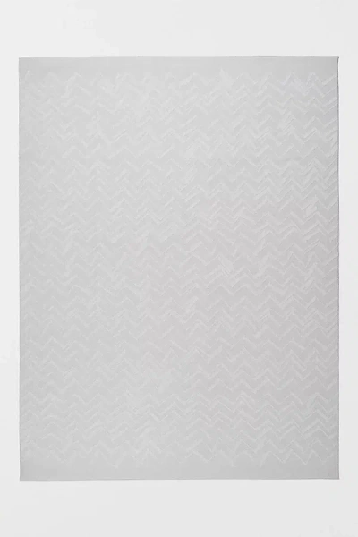 Revival Zig Washable Rug In Cream At Urban Outfitters In Gray