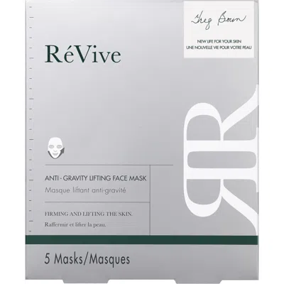 Revive Révive® 5-pack Anti-gravity Lifting Face Mask In Transparent