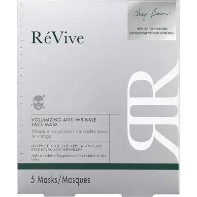 Revive Révive® 5-pack Volumizing Ankle Wrinkle Face Masks In Transparent