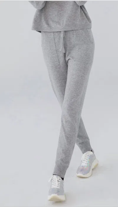 Revive Cashmere Cashmere Jogger In Grey