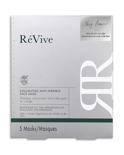 Revive Volumizing Anti Wrinkle Face Mask, Pack Of 5