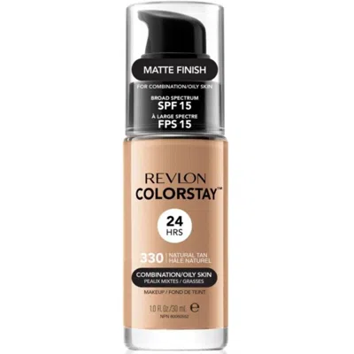 Revlon Colorstay Makeup For Combination/oily Skin - 330 Natural Tan In Brown