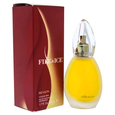 Revlon Fire & Ice By  Cologne Spray 1.7 oz In White