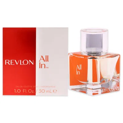 REVLON REVLON LADIES ALL IN EDT SPRAY 1 OZ FRAGRANCES 309970079918
