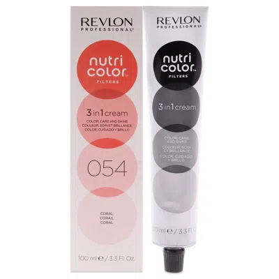 Revlon Nutri Color Cream - 054 Coral By  For Unisex - 3.3 oz Hair Color In Multi