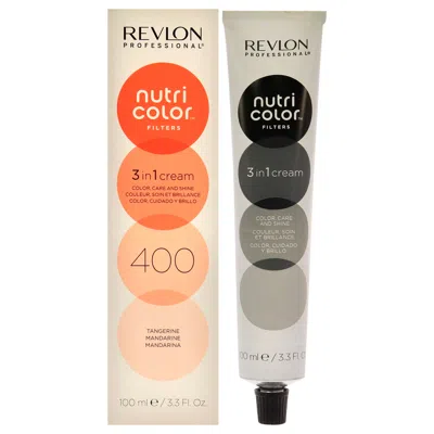 Revlon Nutri Color Cream - 400 Tangerine By  For Unisex - 3.4 oz Hair Color In Multi