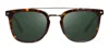 Revo Atlas Re 1179 12 Sg50 Square Polarized Sunglasses In Green