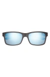 Revo Crawler 59mm Polarized Rectangular Sunglasses In Black