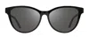 Revo Daphne Re 1101 01 Gy Cat Eye Polarized Sunglasses In Multi