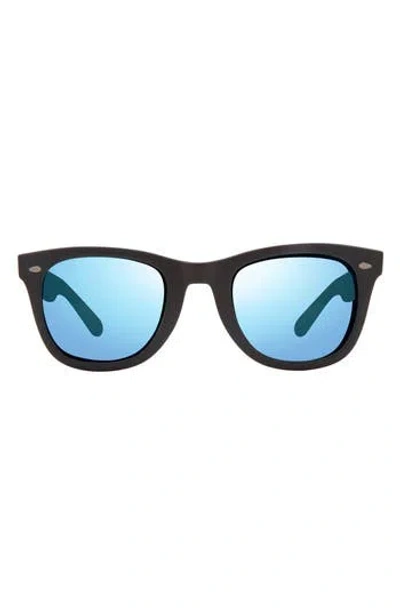 Revo Forge 50mm Polarized Square Sunglasses In Black