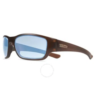 Revo Heading Graphite Wrap Unisex Sunglasses Re 4058 02 Gy In Brown
