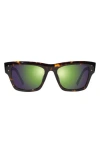 Revo Indigo Polarized Square Sunglasses In Green