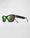 Revo Men's Sonic 2 Polarized Audio Bluetooth Sunglasses In Crystal Brown