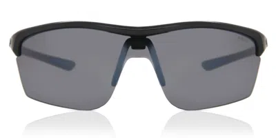 Revo Re 1074 Edge Polarized 01gy Men's Sunglasses Black Size 64