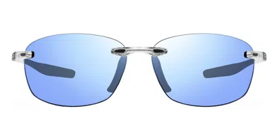 Revo Re 1140 Descend Fold Folding Polarized 09bl Men's Sunglasses Clear Size 63
