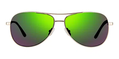 Revo Re 1156 Relay Petite Polarized 04gn Occhiali Da Sole Oro Per Donna In Gold