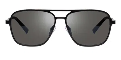 Revo Re 1193 Horizon Polarized 01 Gy Occhiali Da Sole Neri Per Uomo In Black