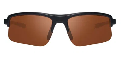 Revo Re 1203 Annika 2 Polarized 01go Men's Sunglasses Black Size 63