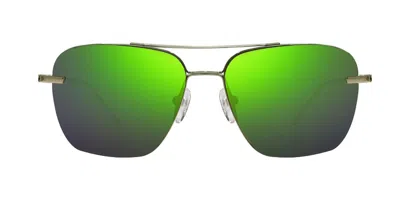 Revo Re 1209 Air 3 00gnp Men's Sunglasses Gunmetal Size 58 In Metallic