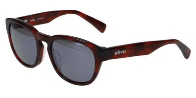 Revo Re 1236 Zinger Ii Polarized 06gy Men's Sunglasses Tortoiseshell Size 53 In Red