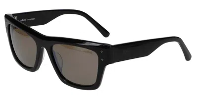 Revo Re 1241 Indigo Polarized 01 Br Women's Sunglasses Black Size 56