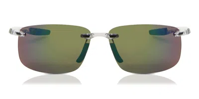 Revo Re 4059 Descend N Polarized 09gn Men's Sunglasses Clear Size 64 In Transparent