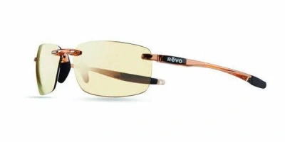 Revo Re 4059 Descend N Polarized 10ch Men's Sunglasses Clear Size 64 In Transparent