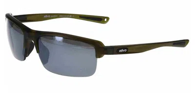 Revo Re 4066 Crux N Polarized 08gy Men's Sunglasses Green Size 63